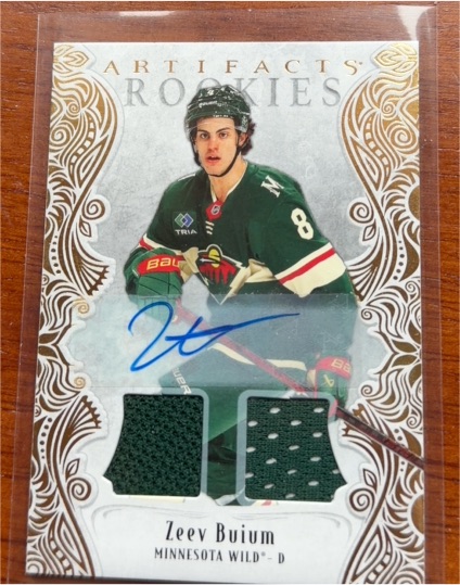 2025-26 Upper Deck Artifacts Rookies #186 Zeev Buium — front