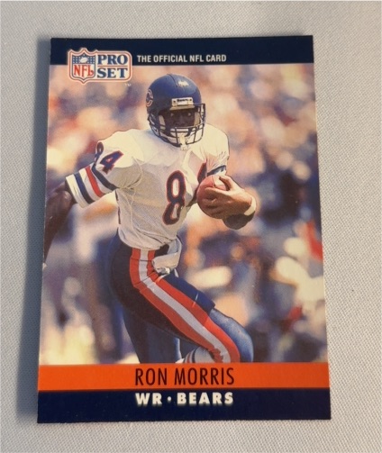 1990 Pro Set #55 Ron Morris — front
