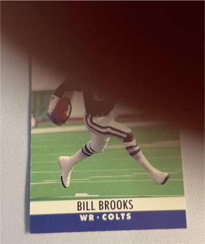 1990 Pro Set #131 Bill Brooks — front