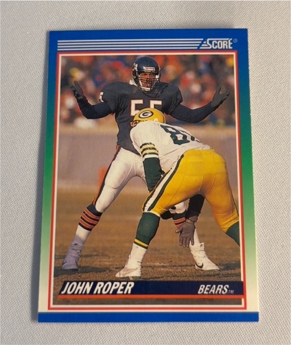 1990 Score #422 John Roper — front