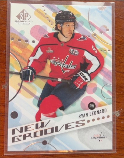2025-26 Upper Deck SP Game Used New Grooves #NG-12 Ryan Leonard — front
