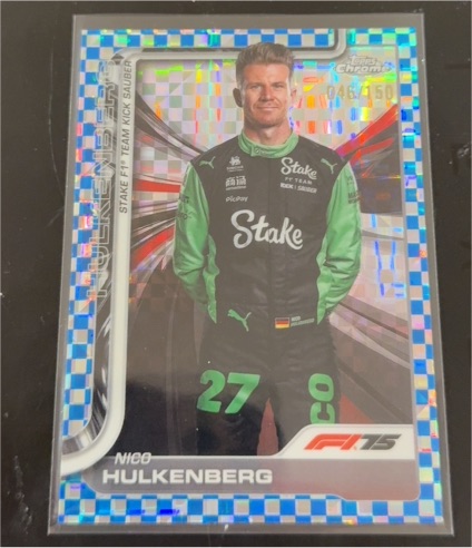 2025 Topps Chrome Formula 1 #19 Nico Hulkenberg — front