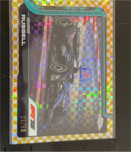 2025 Topps Chrome Formula 1 #79 George Russell — front
