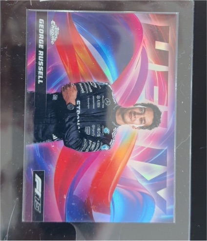 2025 Topps Chrome Formula 1 F175 George Russell — front