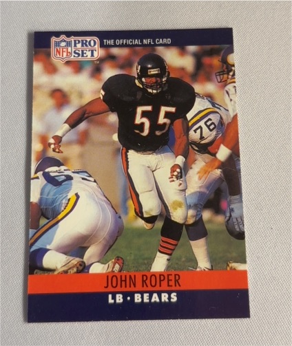 1990 Pro Set #56 John Roper — front