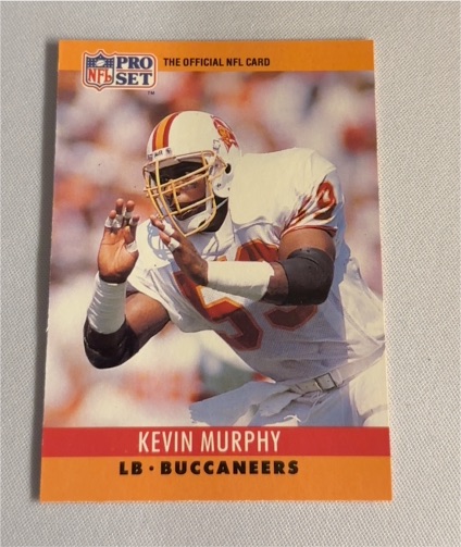 1990 Pro Set #314 Kevin Murphy — front