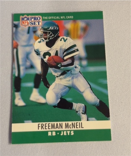 1990 Pro Set #238 Freeman McNeil — front