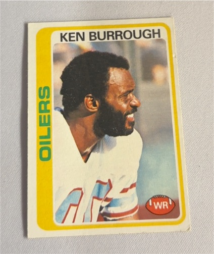 1978 Topps #37 Ken Burrough — front