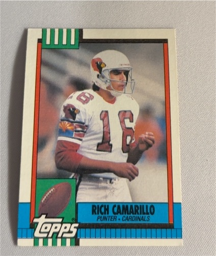 1990 Topps #436 Rich Camarillo — front