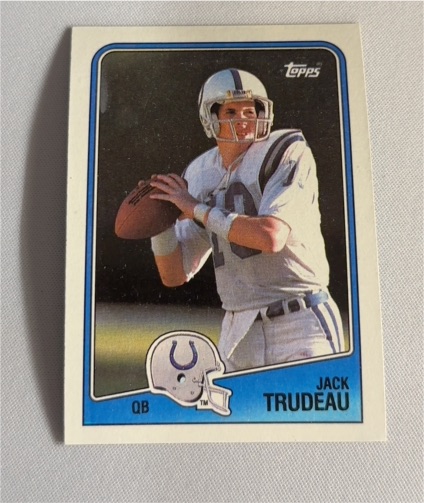 1988 Topps #117 Jack Trudeau — front