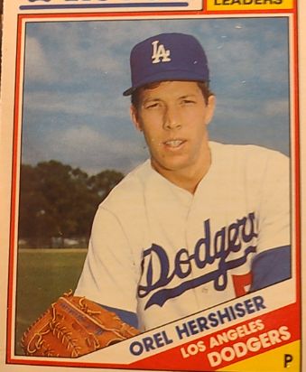 1988 Topps Revco League Leaders #12 Orel Hershiser — front