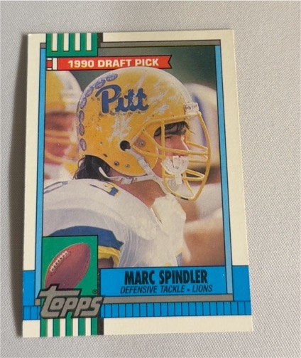 1990 Topps #364 Marc Spindler — front