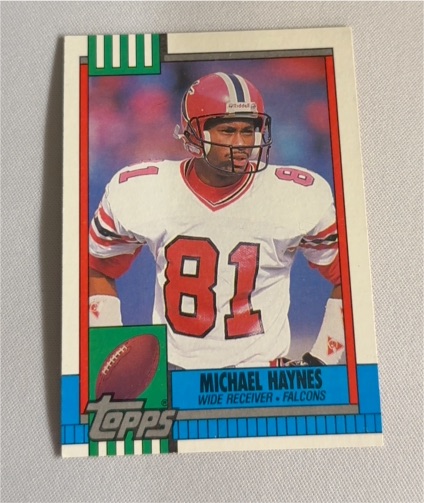 1990 Topps #471 Michael Haynes — front
