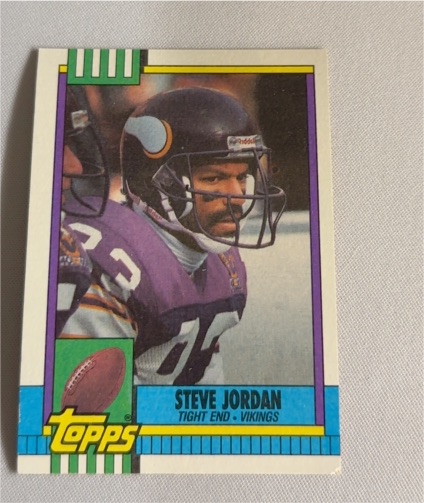 1990 Topps #112 Steve Jordan — front