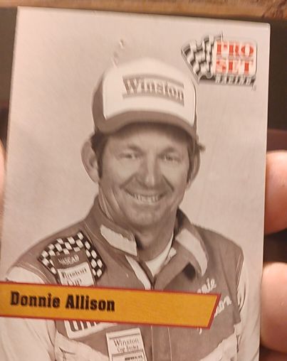 1991 Pro Set #L11 Donnie Allison — front