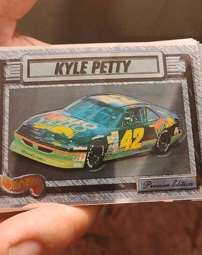 1992 Mattel Hot Wheels Premier Edition #6 Kyle Petty — front