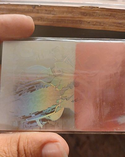 1993 Upper Deck Adventures in 'Toon World Hologram Joe Montana — front