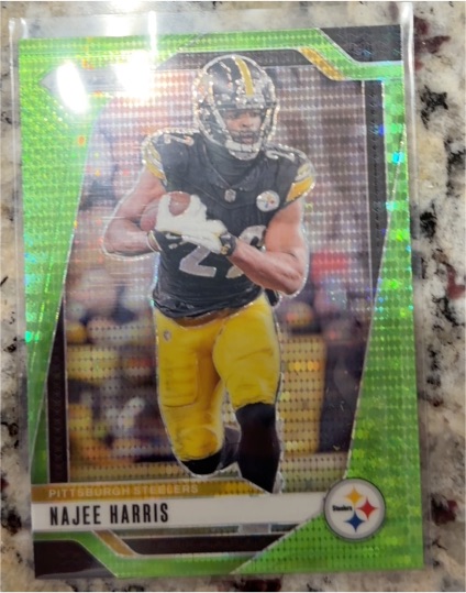 2024 Panini Prizm #241 Najee Harris Neon Green Pulsar — front