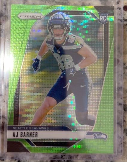 2024 Panini Prizm #304 AJ Barner — front