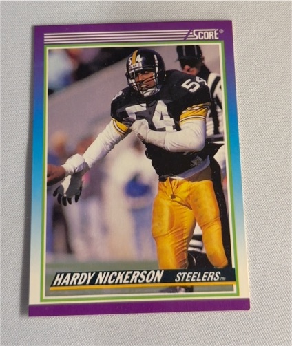 1990 Score #495 Hardy Nickerson — front
