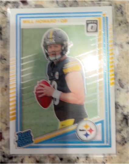 2025 Donruss Optic #233 Will Howard — front