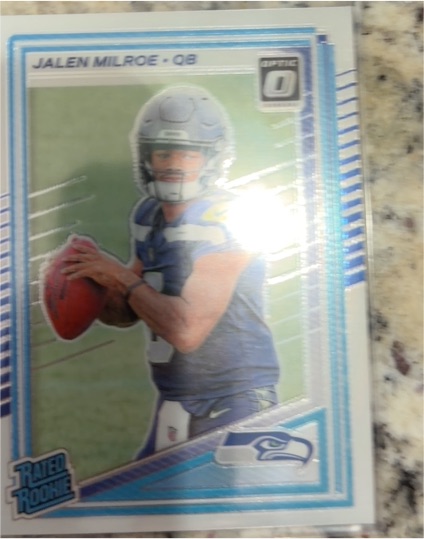 2025 Panini Donruss Optic #253 Jalen Milroe — front