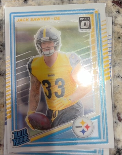 2025 Panini Donruss Optic #220 Jack Sawyer — front