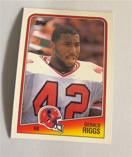 1988 Topps #385 Gerald Riggs — front
