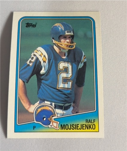 1988 Topps #210 Ralf Mojsiejenko — front