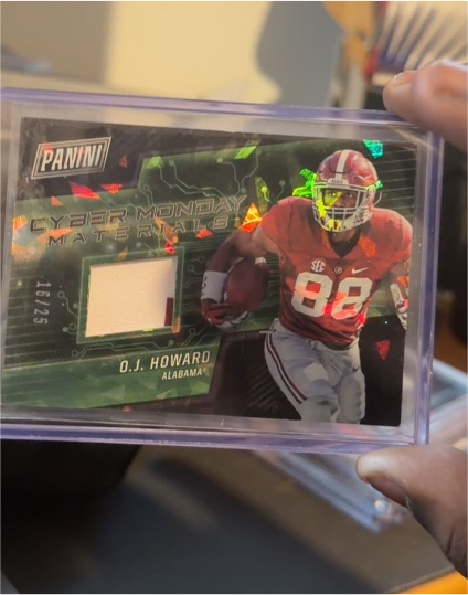 2017 Panini Cyber Monday Materials #16 O.J. Howard — front