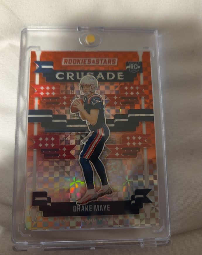 2024 Panini Rookies & Stars Crusade #C-DME Drake Maye — front