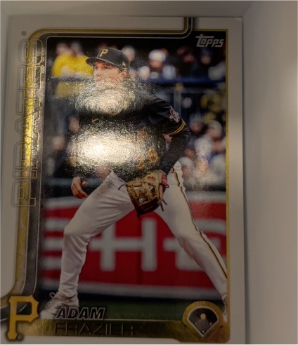 2025 Topps Update Series #US51 Adam Frazier — front