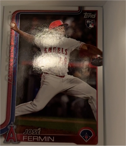2025 Topps Update Series #US338 Jose Fermin — front