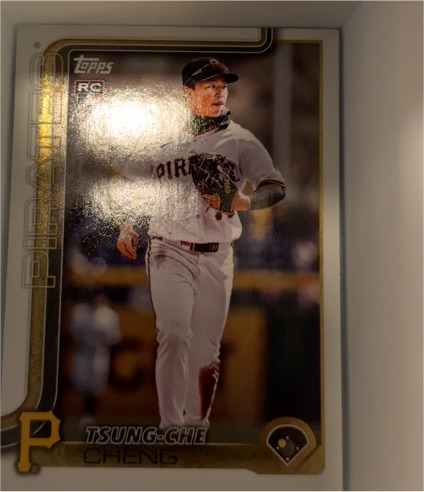 2025 Topps Update #US72 Tsung-Che Cheng — front