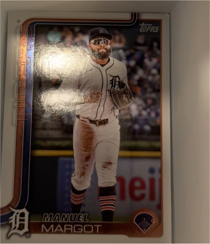 2025 Topps Update #US42 Manuel Margot — front