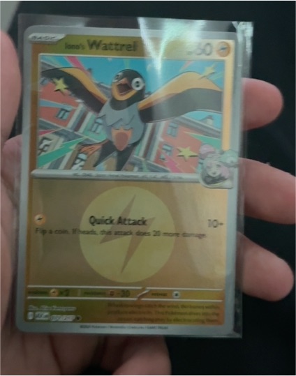 2026 Pokémon Ascended Heroes #071 Iono's Wattrel — front