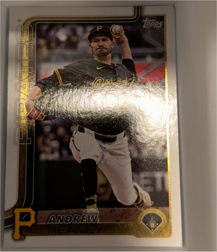 2025 Topps Update #US299 Andrew Heaney — front