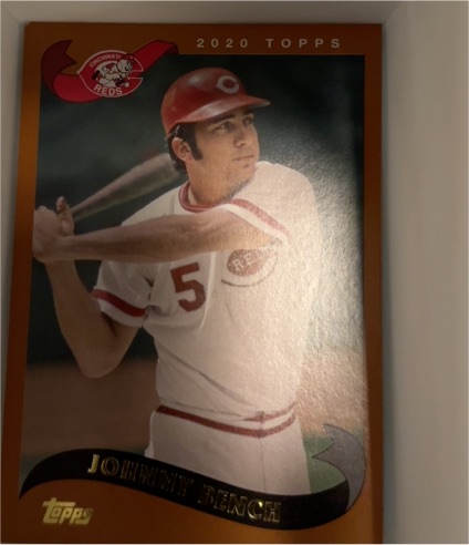 2020 Topps Archives #274 Johnny Bench Cincinnati Reds — front