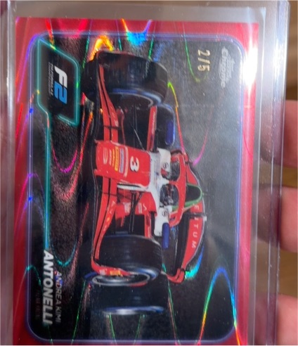 2024 Topps Chrome Formula 2 #94 Andrea Kimi Antonelli Prema Racing — front