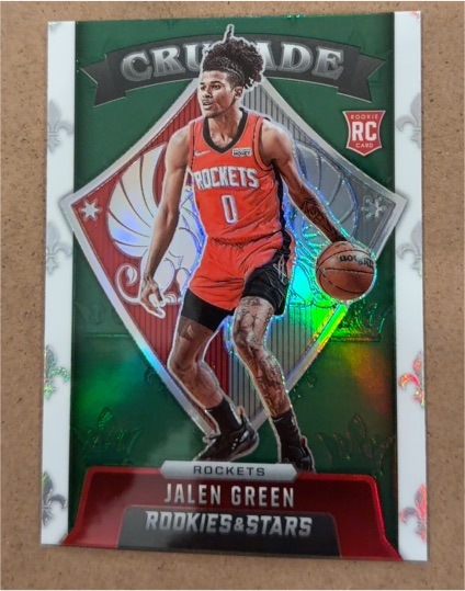 2021-22 Panini Chronicles Crusade Rookies & Stars #622 Jalen Green — front