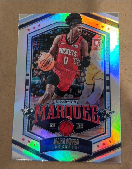 2021-22 Panini Chronicles Marquee #366 Jalen Green — front