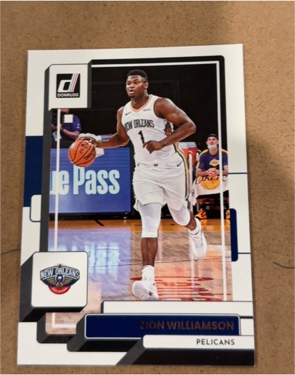2022-23 Panini Donruss #164 Zion Williamson — front