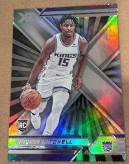 2021 Panini Chronicles XR #387 Davion Mitchell — front