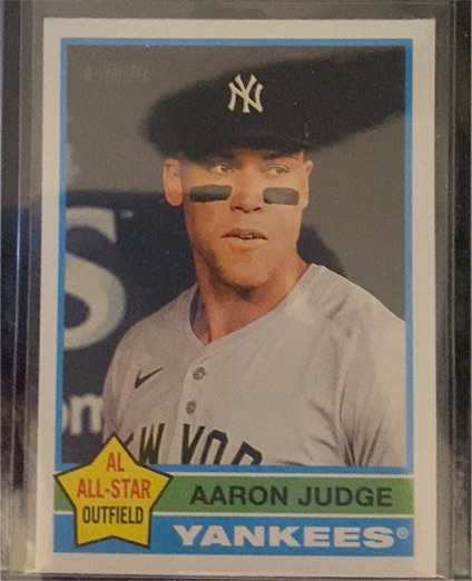 2025 Topps Heritage #380 Aaron Judge — front