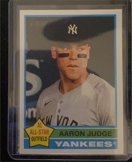2025 Topps Heritage #380 Aaron Judge — front