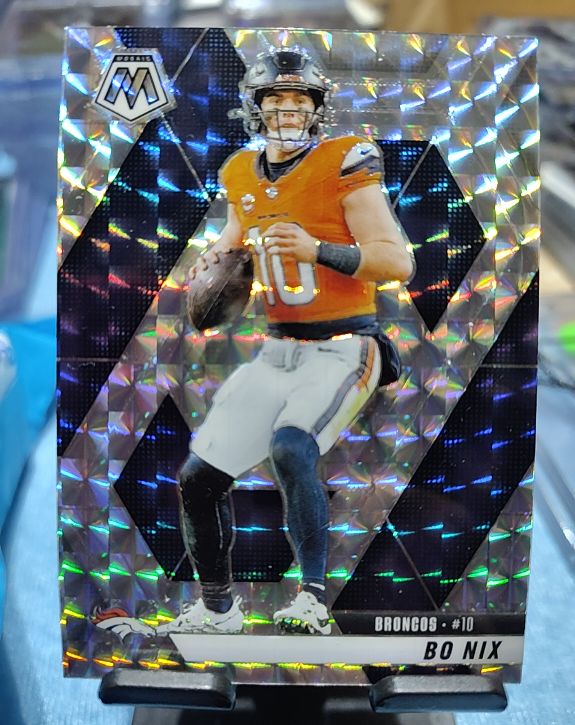 2025 Panini Mosaic #173 Bo Nix Denver Broncos — front