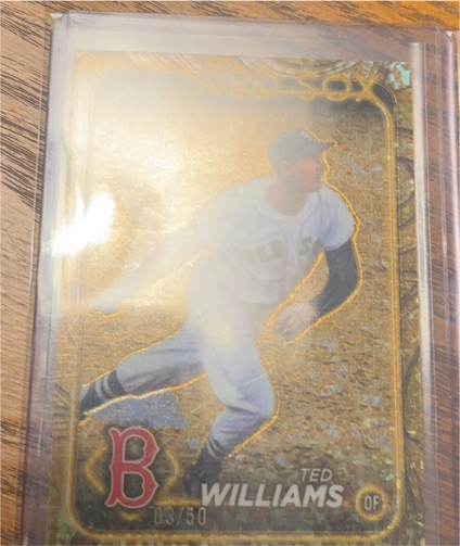 2024 Topps Gilded Collection #109 Ted Williams — front