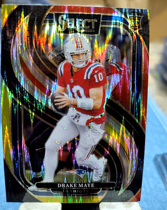 2024 Panini Select Premier Level #113 Drake Maye — front