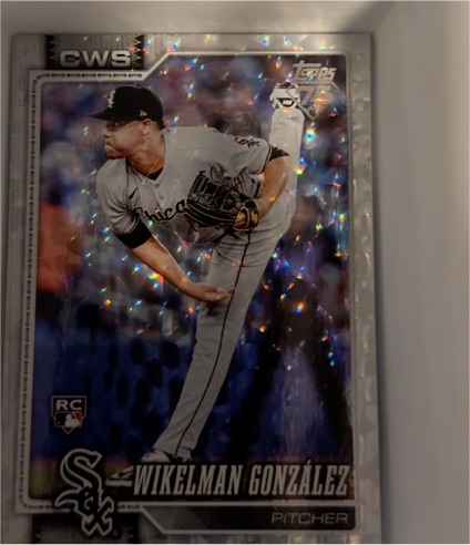 2026 Topps Series 1 #167 Wikelman Gonzalez — front
