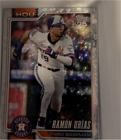 2026 Topps Series 1 #343 Ramón Urías — front